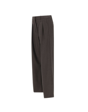 LOULOU DE SAISON Pantaloni "Sbiru" GREY Donna 