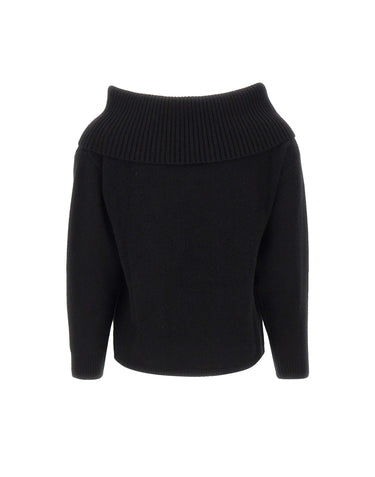 LOULOU DE SAISON Maglia "Sibyl" BLACK Donna 