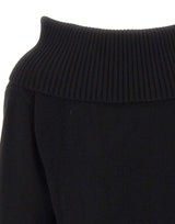 LOULOU DE SAISON Maglia "Sibyl" BLACK Donna 