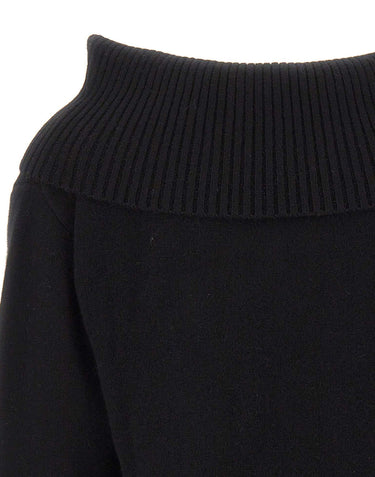 LOULOU DE SAISON Maglia "Sibyl" BLACK Donna 
