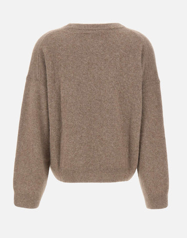 LOULOU DE SAISON Maglia "Tristan" BROWN Donna 