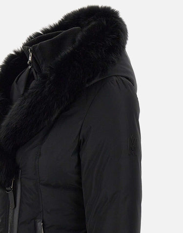 MACKAGE Piumino "Adali" BLACK Donna 