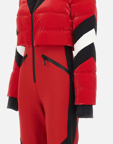 MACKAGE "Satory-Glo Ski Suit" RED Donna 