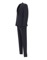 MANUEL RITZ Completo monopetto in misto lana BLUE Uomo 