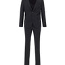 MANUEL RITZ Completo monopetto in misto lana BLACK Uomo 
