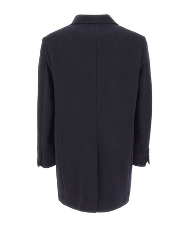 MANUEL RITZ Cappotto in misto lana BLUE Uomo 