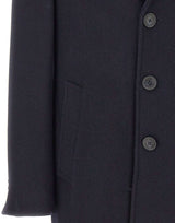 MANUEL RITZ Cappotto in misto lana BLUE Uomo 