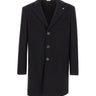 MANUEL RITZ Cappotto in misto lana BLACK Uomo 
