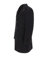 MANUEL RITZ Cappotto in misto lana BLACK Uomo 