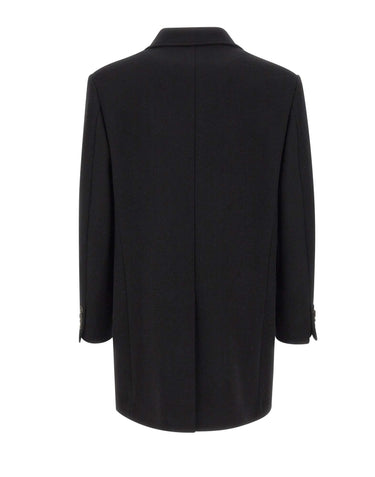 MANUEL RITZ Cappotto in misto lana BLACK Uomo 