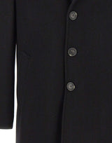 MANUEL RITZ Cappotto in misto lana BLACK Uomo 