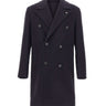 MANUEL RITZ Cappotto in misto lana BLUE Uomo 