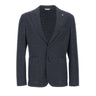 MANUEL RITZ Blazer in misto cotone BLUE Uomo 