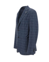 MANUEL RITZ Blazer monopetto BLUE Uomo 