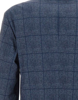 MANUEL RITZ Blazer monopetto BLUE Uomo 