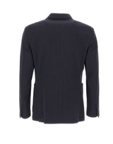 MANUEL RITZ Blazer doppiopetto BLUE Uomo 