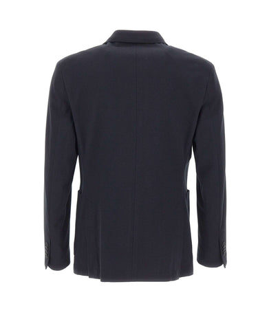 MANUEL RITZ Blazer doppiopetto BLUE Uomo 