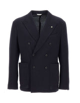 MANUEL RITZ Blazer "Nuvola" BLUE Uomo 