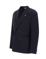 MANUEL RITZ Blazer "Nuvola" BLUE Uomo 