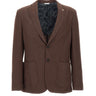 MANUEL RITZ Blazer monopetto BROWN Uomo 