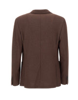 MANUEL RITZ Blazer monopetto BROWN Uomo 
