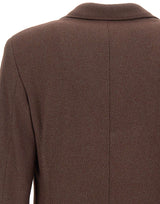 MANUEL RITZ Blazer monopetto BROWN Uomo 