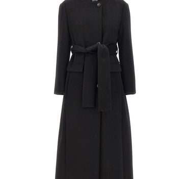MARELLA Cappotto in lana vergine BLACK Donna 