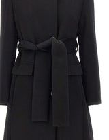 MARELLA Cappotto in lana vergine BLACK Donna 