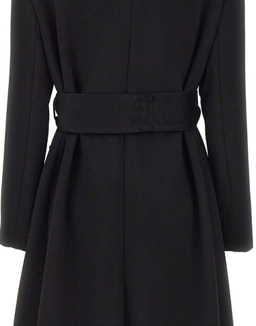MARELLA Cappotto in lana vergine BLACK Donna 