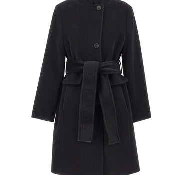 MARELLA Cappotto in lana vergine BLACK Donna 