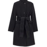MARELLA Cappotto in lana vergine BLACK Donna 