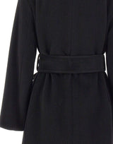 MARELLA Cappotto in lana vergine BLACK Donna 