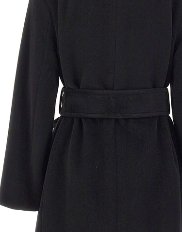 MARELLA Cappotto in lana vergine BLACK Donna 