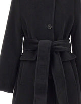 MARELLA Cappotto in lana vergine BLACK Donna 