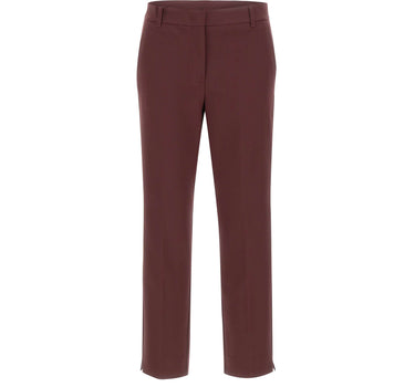 MARELLA Pantaloni in misto cotone stretch RED Donna 