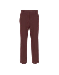 MARELLA Pantaloni in misto cotone stretch RED Donna 