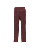 MARELLA Pantaloni in misto cotone stretch RED Donna 
