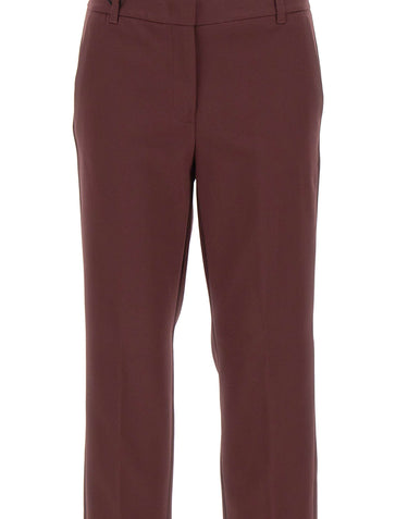 MARELLA Pantaloni in misto cotone stretch RED Donna 
