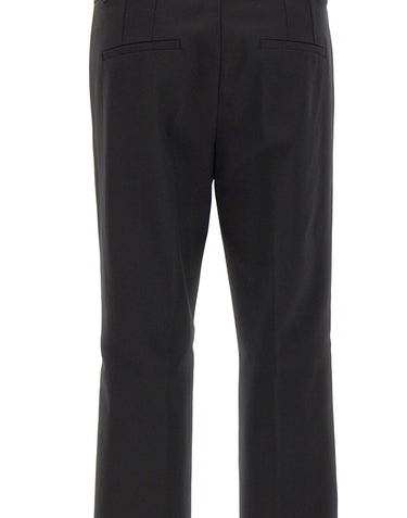 MARELLA Pantaloni in misto cotone stretch BLACK Donna 