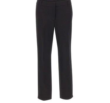 MARELLA Pantaloni in misto cotone stretch BLACK Donna 