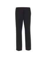MARELLA Pantaloni in misto cotone stretch BLACK Donna 