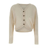 MARELLA Cardigan "Alacre" in cashmere WHITE Donna 