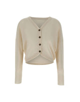MARELLA Cardigan "Alacre" in cashmere WHITE Donna 