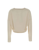 MARELLA Cardigan "Alacre" in cashmere WHITE Donna 
