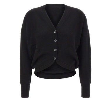 MARELLA Cardigan "Alacre" in cashmere BLACK Donna 