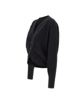 MARELLA Cardigan "Alacre" in cashmere BLACK Donna 