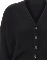 MARELLA Cardigan "Alacre" in cashmere BLACK Donna 