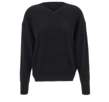 MARELLA Maglia "Cinta" in cashmere BLACK Donna 