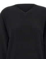 MARELLA Maglia "Cinta" in cashmere BLACK Donna 