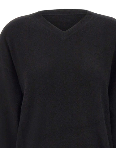 MARELLA Maglia "Cinta" in cashmere BLACK Donna 